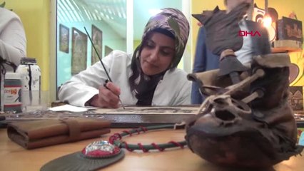 Şanlıurfa Engellilerin Ahşap Ürünleri Avrupa'dan Talep Görüyor