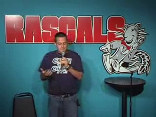 Comedian Nate Bargatze performing at Rascals in New Jersey