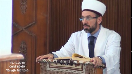 Yüreğir Müftüsü Celal Büyük Vaaz