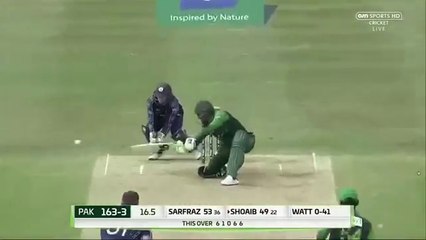 (6 6 6 6 6 6) Shoaib Malik 5 Long Sixes in T20