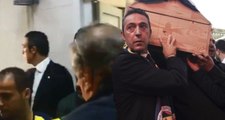 Fenerbahçe Başkanı Ali Koç, Koray Şener'in Cenazesinde Gasilhaneye Kadar Girdi