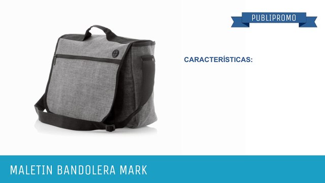 Maletines publicitarios con bandolera modelo Mark