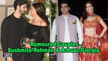 Rumoured Couples : Arbaaz- Giorgia & Sushmita- Rohman at DIWALI BASH