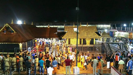 பரிமலை ஐயப்பன் கோவில் நடை திறப்பு... ஆண்கள் மட்டுமே தரிசனம்!