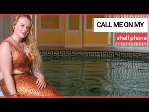 A girl has set up her own business as a mermaid | SWNS TV