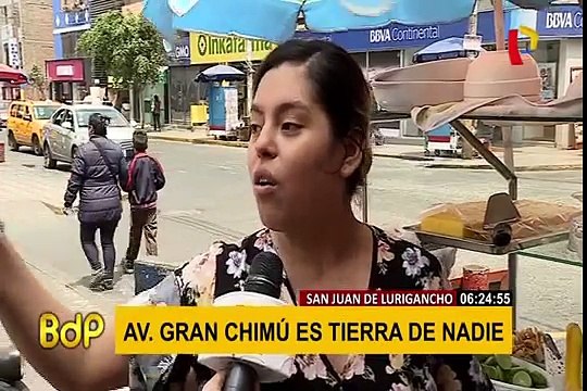 San Juan de Lurigancho: pobladores denuncian que la av. Gran Chimú es tierra de nadie
