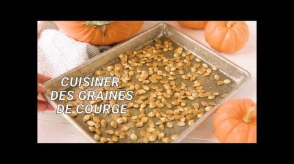 Comment cuisiner des graines de courge ?