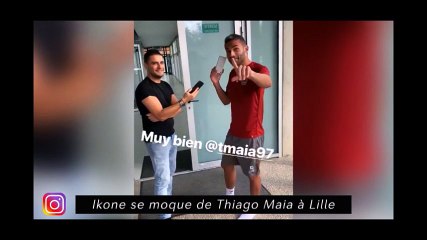 Les joueurs de Nîmes s'affrontent, c'est l'éclate entre Aubam et Lacazette