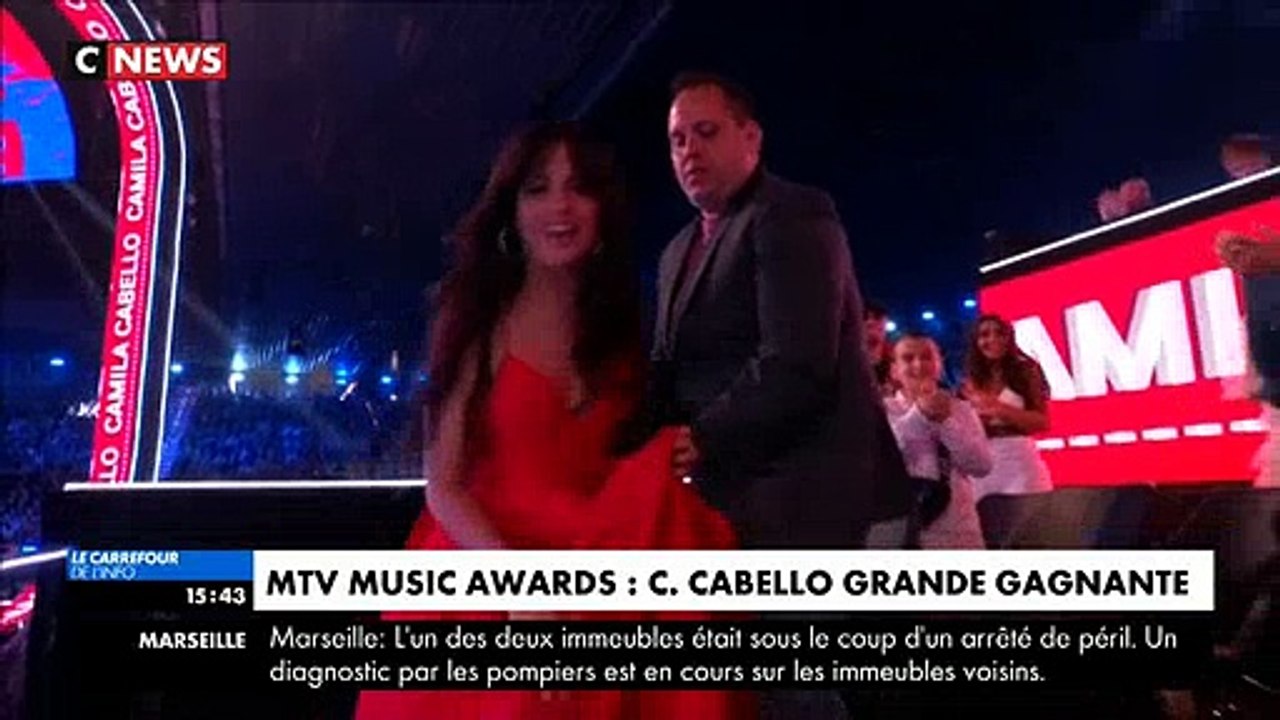 La chanteuse américaine Camila Cabello, avec son tube "Havana", a été la grande gagnante des MTV Europe Music Awards - VIDEO