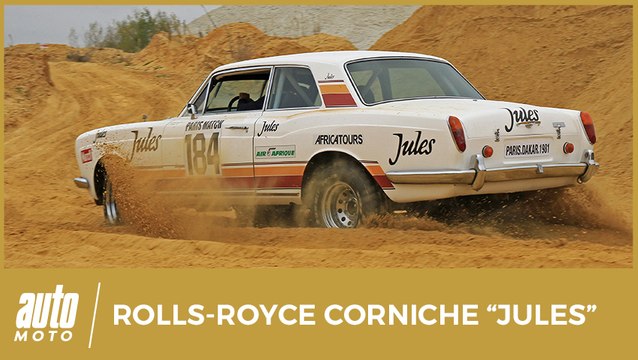 On a testé la Rolls-Royce Corniche Jules du Paris-Dakar