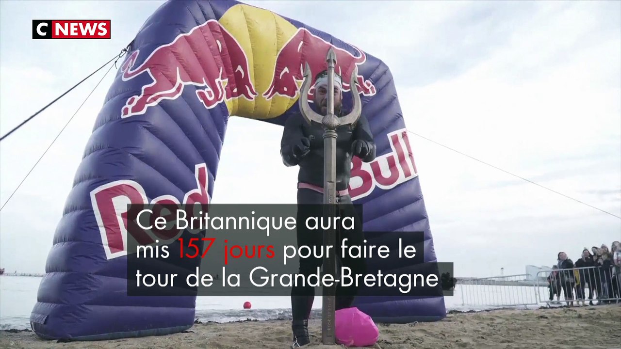 Un Britannique fait le tour de la Grande-Bretagne à la nage