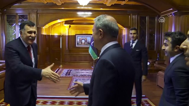Bakan Akar Libya'da - TRABLUS