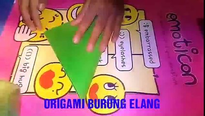 origami burung bangau