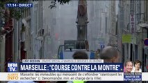 Marseille: les pompiers ont fait tomber le mur d'un immeuble mitoyen pour poursuivre la recherche de victimes potentielles