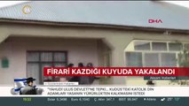 Kazdığı kuyuda yakalandı