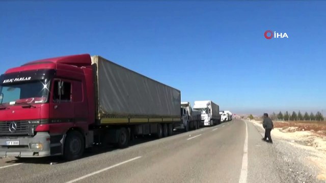 Çobanbey Gümrük Kapısı geçişlere kapatıldı