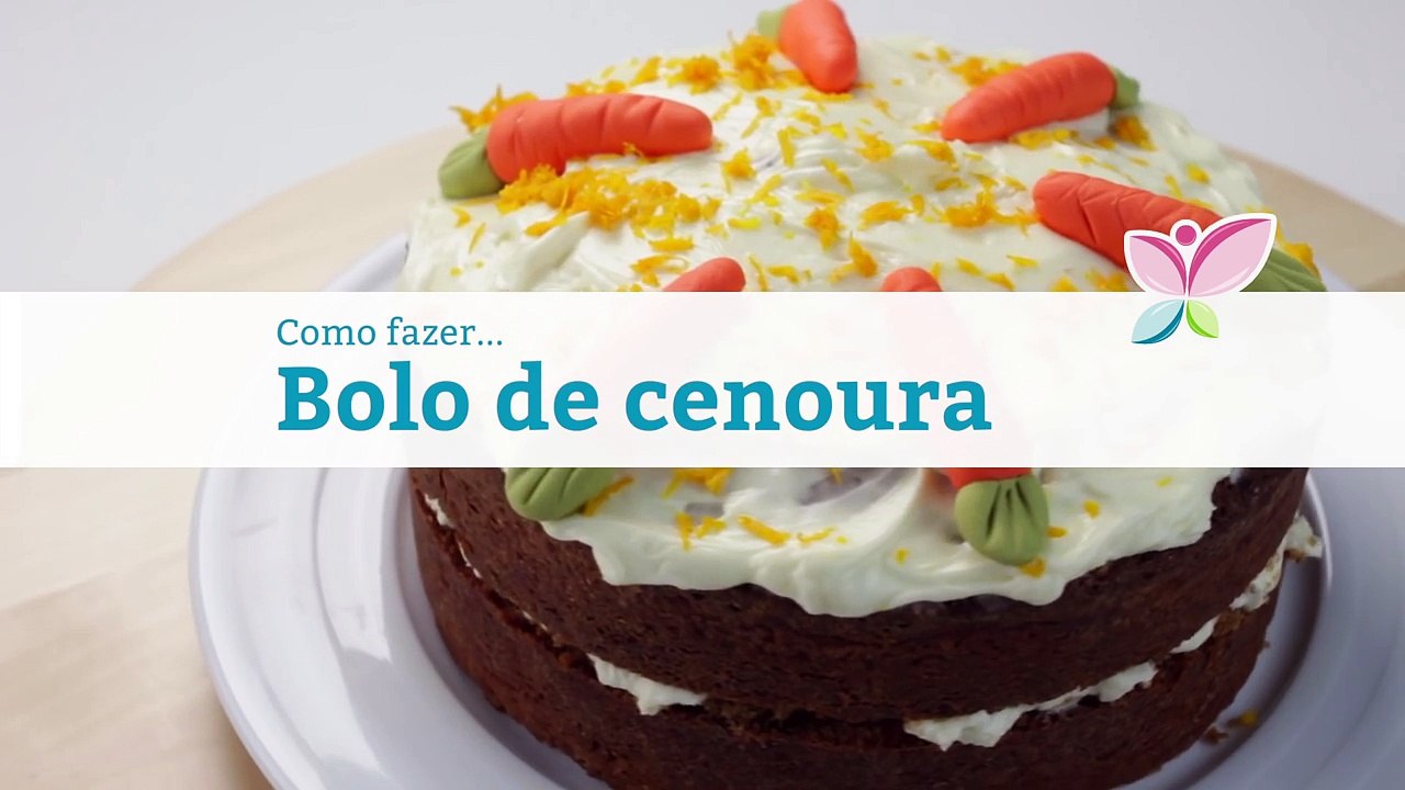 Como fazer um bolo de cenoura