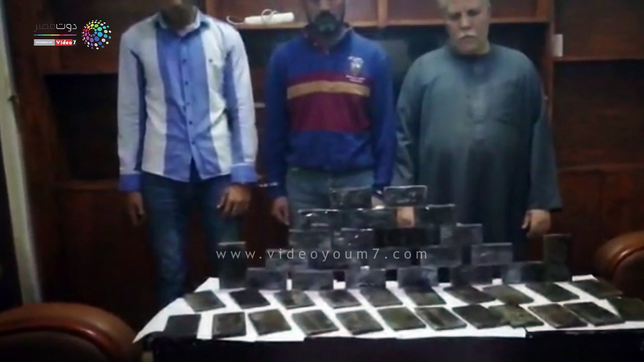 أمن القليوبية يضبط 44 طربة حشيش بحوزة ثلاث أشخاص