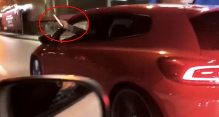 E-5'te Seyir Halindeyken Havaya Ateş Açan Trafik Magandası Yakalandı