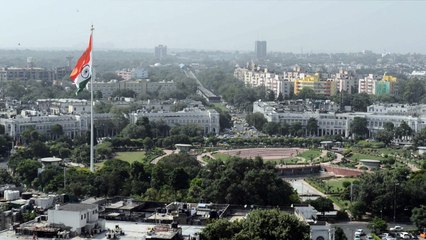Antes y después: la contaminación atmosférica en Nueva Delhi