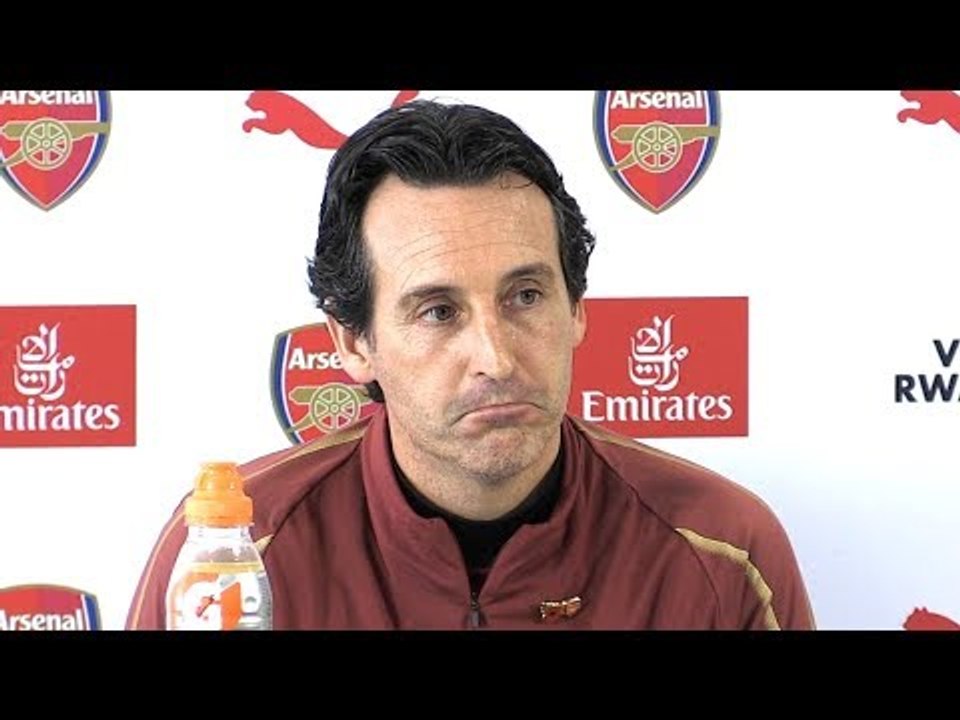 Unai Emery Pre-Match Press Conference - Arsenal v Liverpool - Embargo Extras