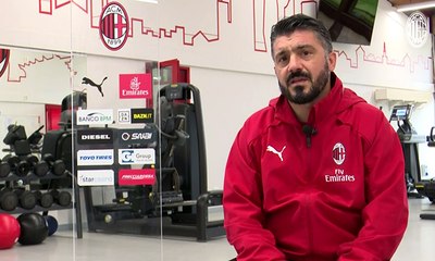 Gattuso: "È il Milan del lavoro e del sacrificio"