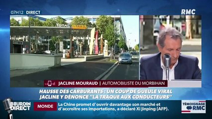 "On a tellement saigné les Français aux quatre veines, que le carburant c'est la goutte d'eau qui fait déborder le vase"
