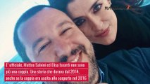 Matteo Salvini e Elisa Isoardi è finita dopo 3 anni
