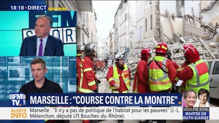 Marseille : Deux immeubles s'effondrent (2/2)