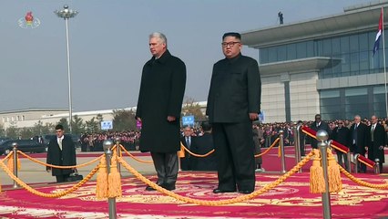 Presidente cubano visita Coreia do Norte