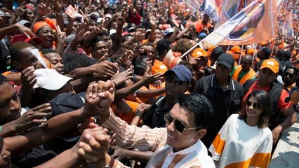 Madagascar elections: Rajoelina hopes to 'save country'.