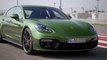 Porsche Panamera GTS Exterior Design in Mamba Green Metallic