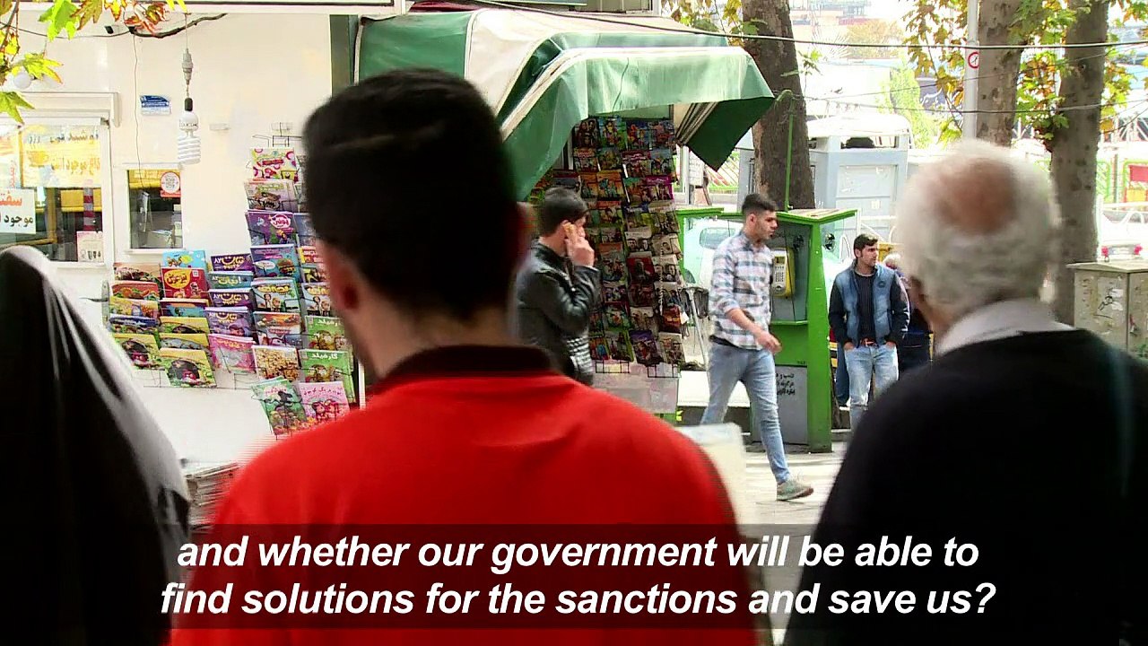 Iranians feeling US sanctions 'in their bones'