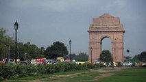 La pollution en Inde: images de New Delhi, avant et après