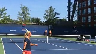 morning practice with daria
