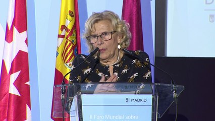 Carmena: "Madrid tiene una historia de paz"