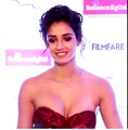 Disha Patani Sexy Indian Actress in Red Dress