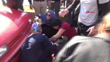 Zonguldak Yol Verme Kavgasında Arabanın Altında Kaldı