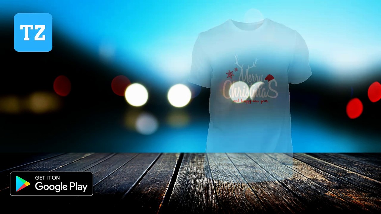 Merry Christmas Happy New Year  - Teezilla tshirt store google play Gift