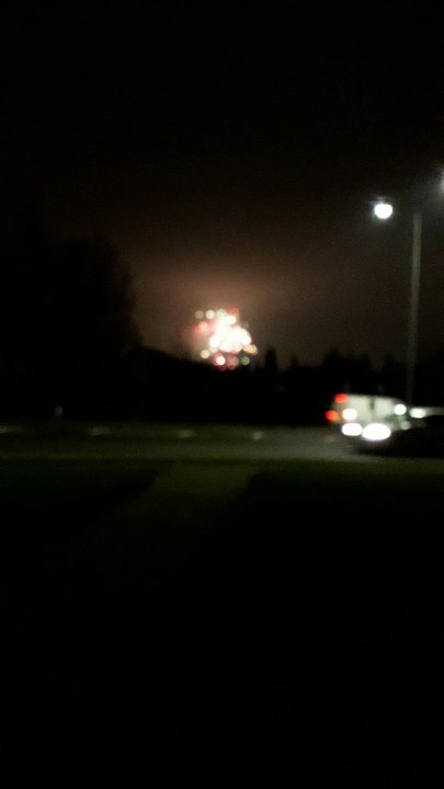 fireworks display