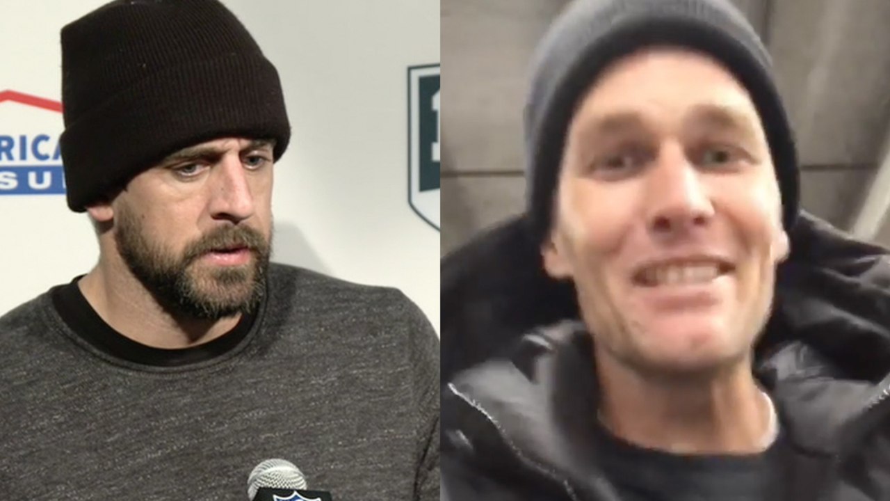 Tom Brady Posts Gangster Hype Video After Demolishing Packers, Aaron Rodgers Reacts To Big L