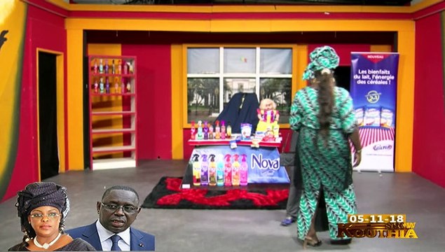RUBRIQUE MARIEME FAYE SALL & MACKY SALL dans KOUTHIA SHOW du 05 Novembre 2018