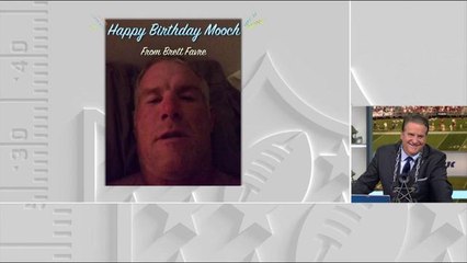 Brett Favre wishes Steve Mariucci a Happy Birthday