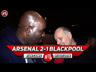 Arsenal 2-1 Blackpool | We Looked Dodgy Against A League One Team!! (Claude)