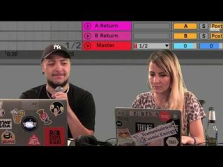 Nightwave making tracks LIVE from sounds you send in - Crowdsourced Ep 9