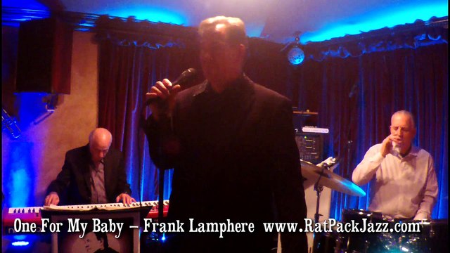 Las Vegas singer Frank Lamphere and trio One For My Baby 2018