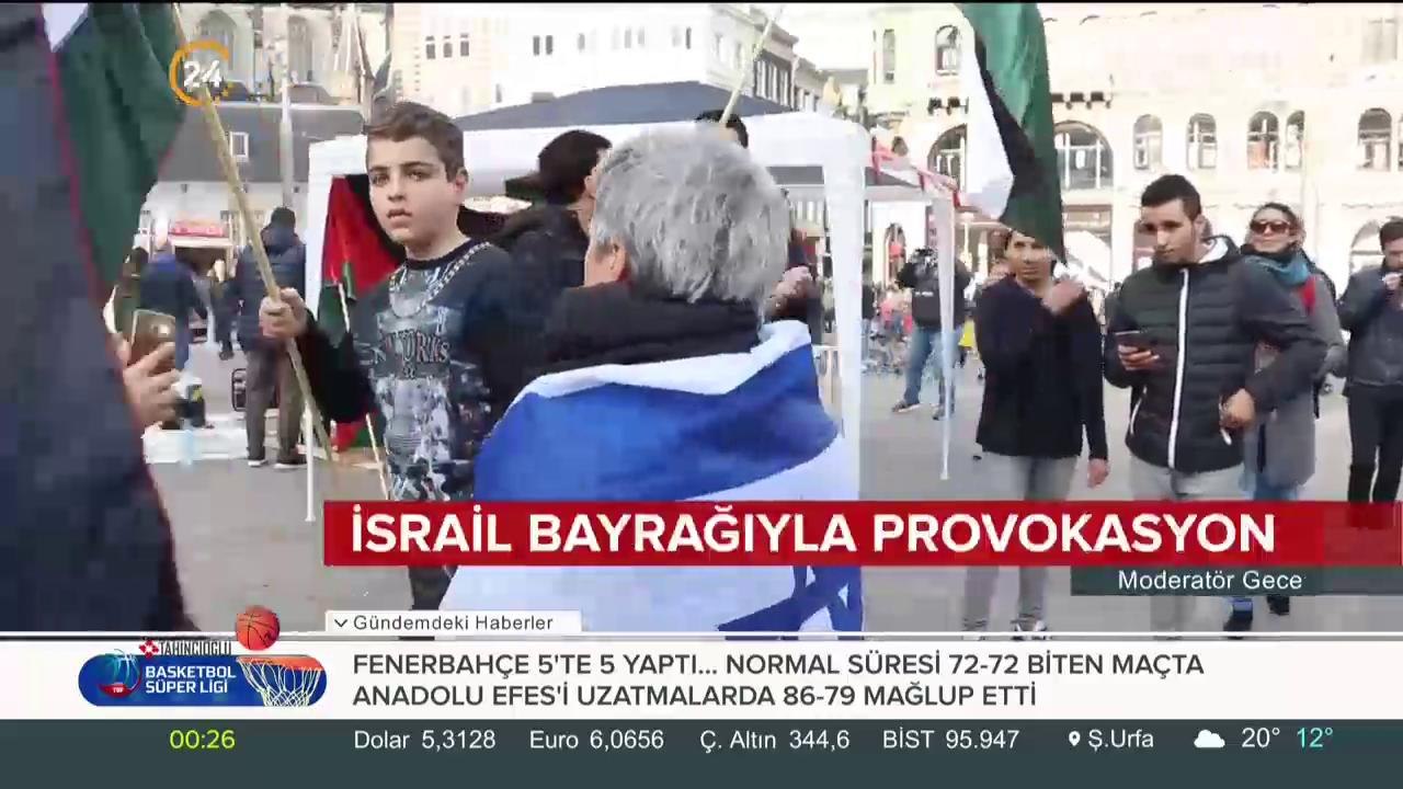 Provokatif hareketler sergiledi