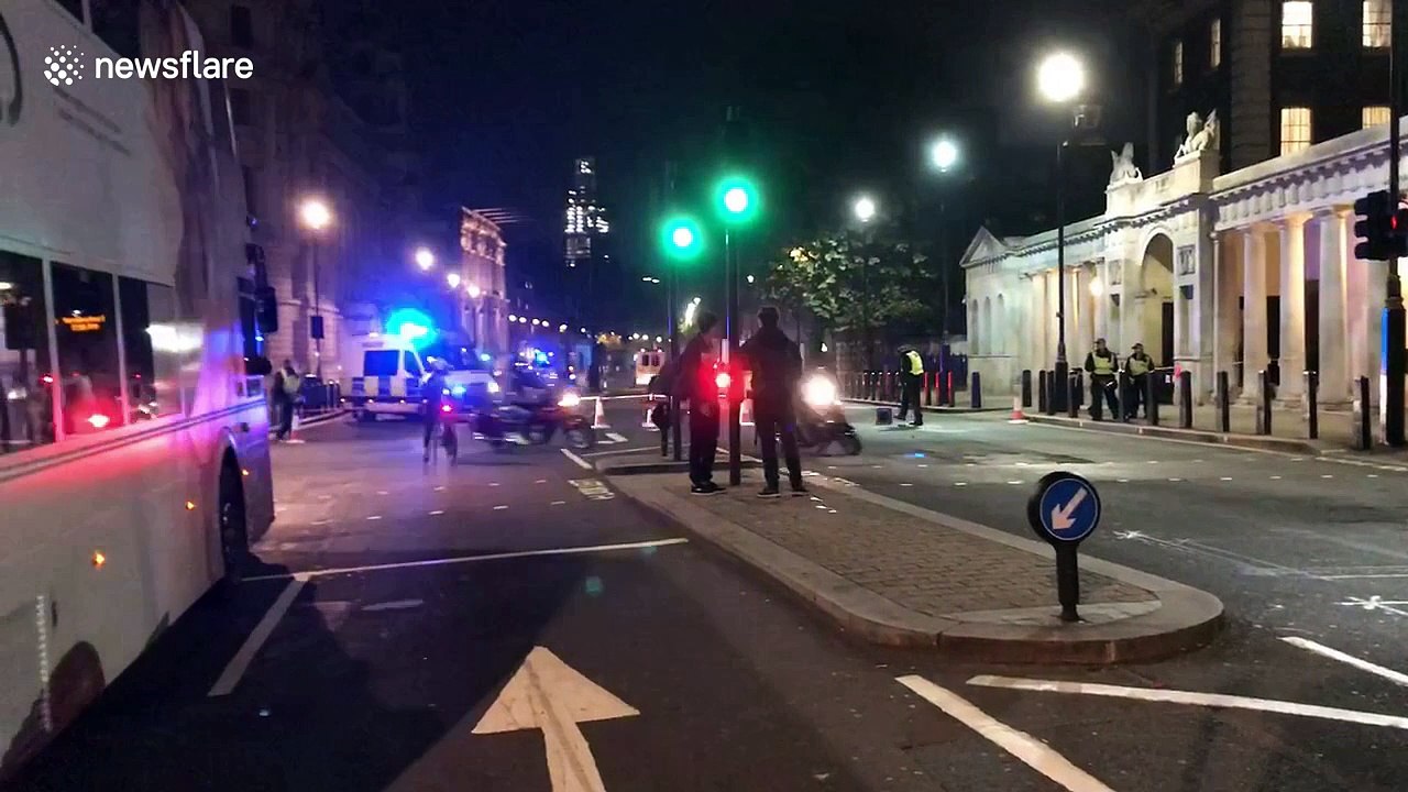 Whitehall on lockdown after 'suspicious package' found