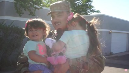 Military Homecoming And Surprise Announcement All In One!