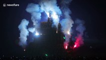 Astonishing Springhead Park bonfire in Leeds marks Guy Fawkes Night